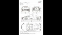 Audi R8 V10 Spyder restyling