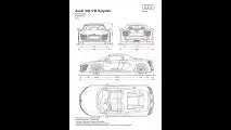 Audi R8 V10 Spyder restyling