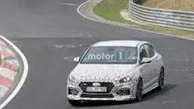 Hyundai i30 N Fastback spied at the Nurburgring