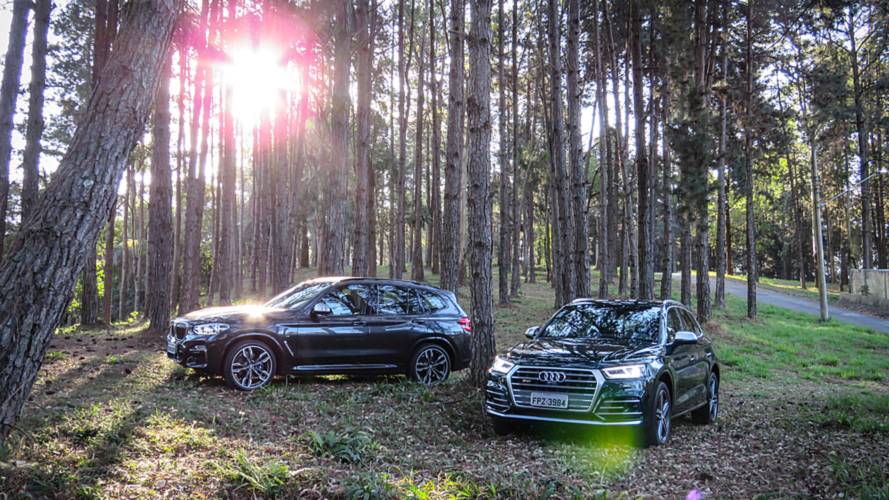 Comparativo BMW X3 x Audi SQ5