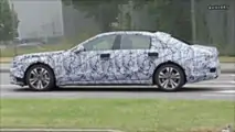 2020 Mercedes S-Class screenshot from spy video