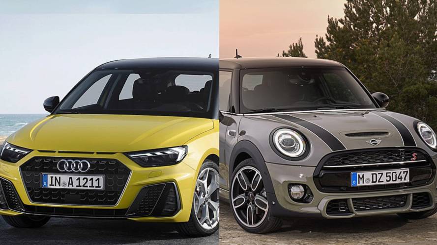 Nuova Audi A1 vs MINI, piccole premium contro