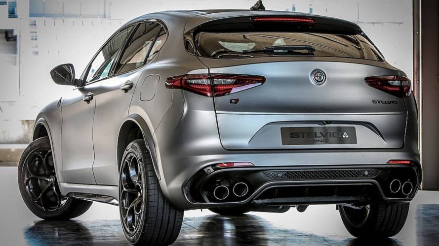 Alfa Romeo Stelvio Quadrifoglio Nring Foto Motor1 Com
