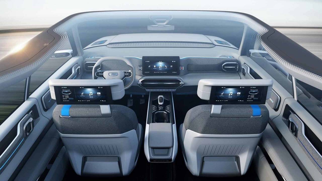 Концептуальный кроссовер Geely Icon
