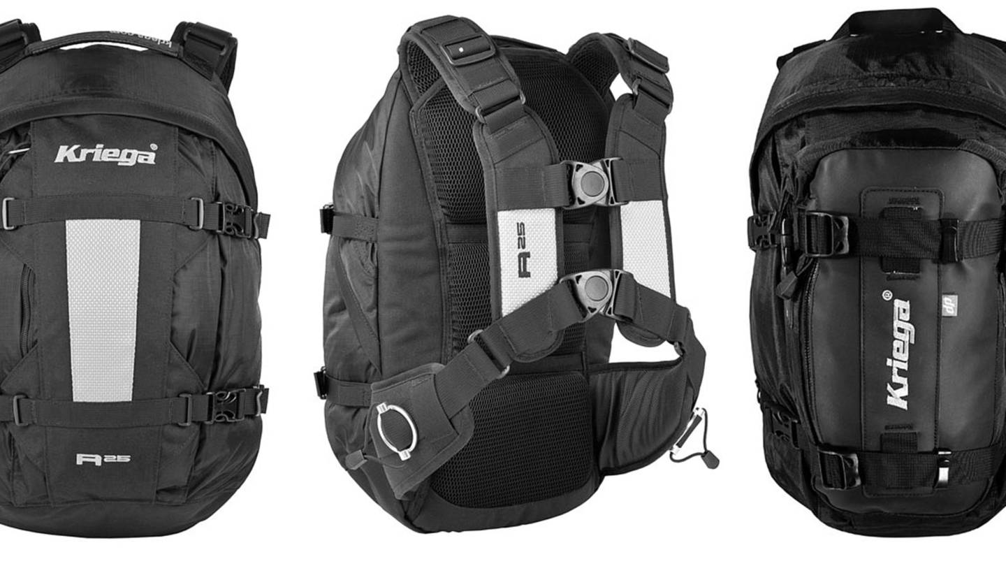 Gear Kriega R25 Motorcycle Backpack