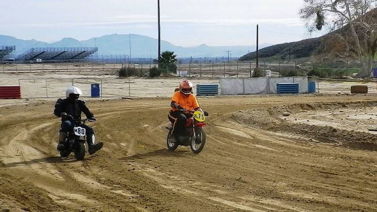 Mini Bike Flat Tracking with Hell on Wheels