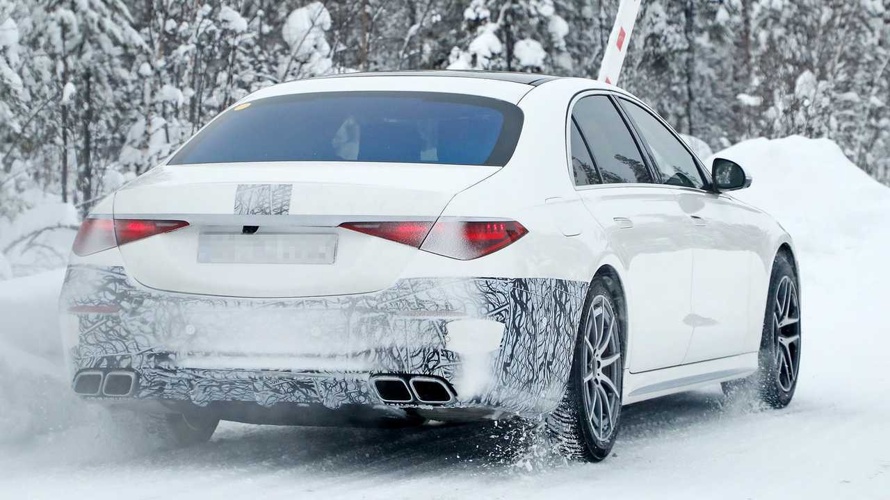 2022 Mercedes-AMG S63e photo espion v2