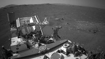 NASA Perseverance Rover And Mars Landscape