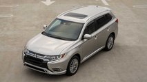 2021 Mitsubishi Outlander PHEV Three Quarters Above