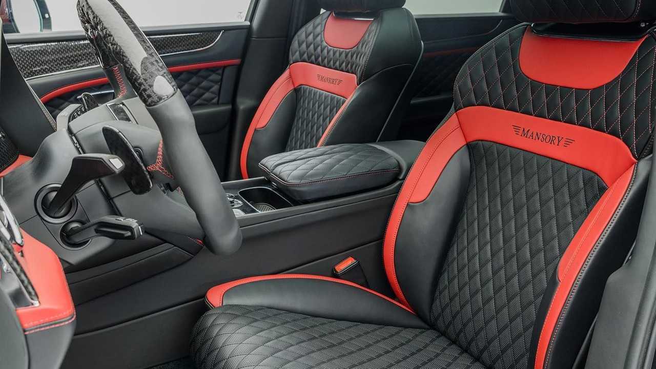 Тюнингованный Mansory Bentayga MY 2021