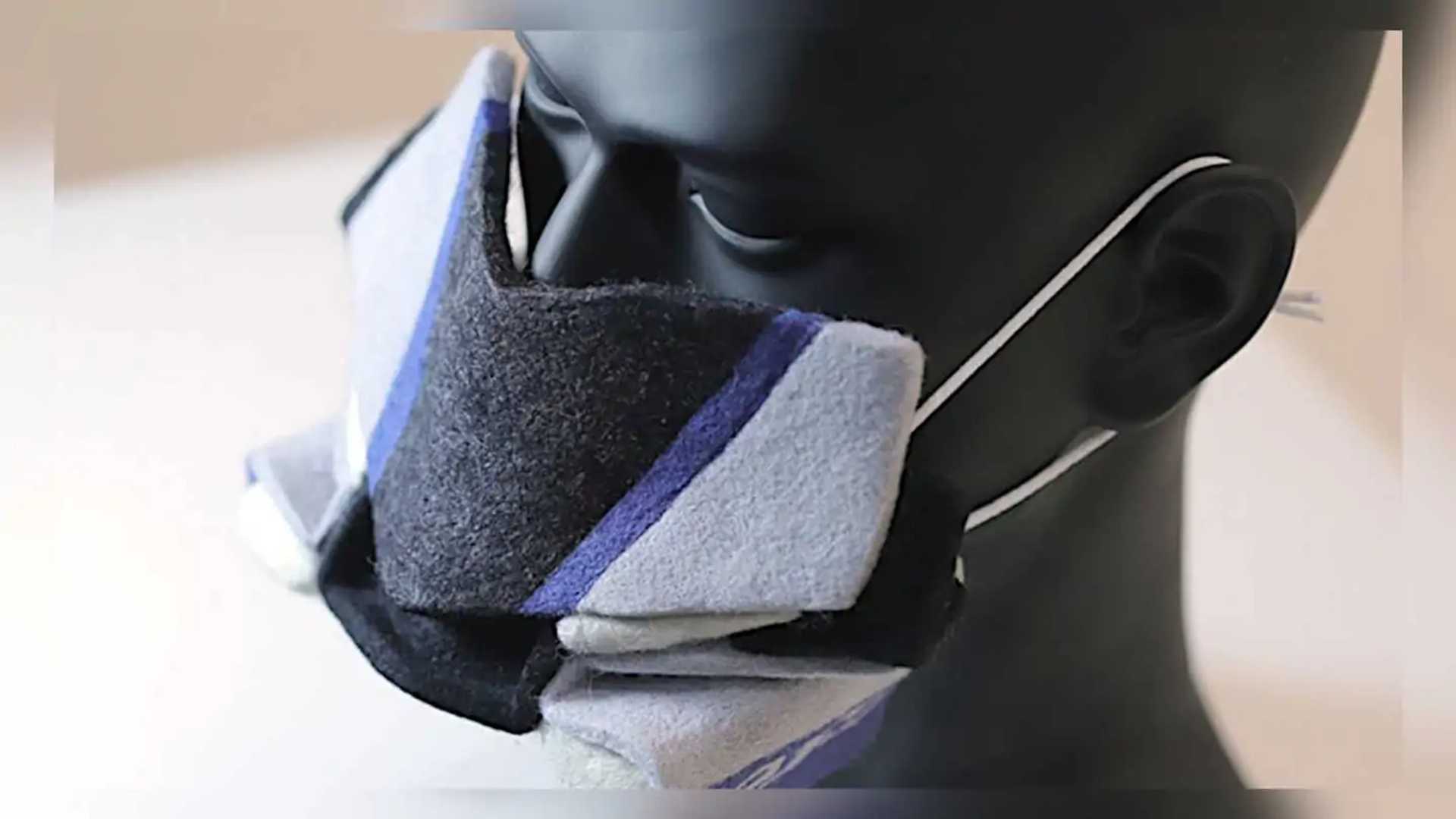 Yamaha YZF-R1M Face Mask - Mannequin - Left Angle View