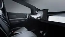 Tesla Cybertruck interior