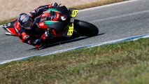 Andrea Dovizioso - Aprilia Racing Test Jerez April 2021 - Cornering Alternate