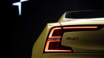 Polestar 1 Special Edition in oro dettaglio posteriore