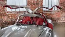 Mercedes SLK 32 AMG (2001) in Flügeltürer-SL verwandelt