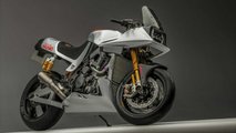 Team Classic Suzuki Katana Build 2021 - Gray Background Right Side View