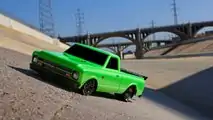 Traxxas Drag Slash 1:10 Scale Chevy Pickup Front View