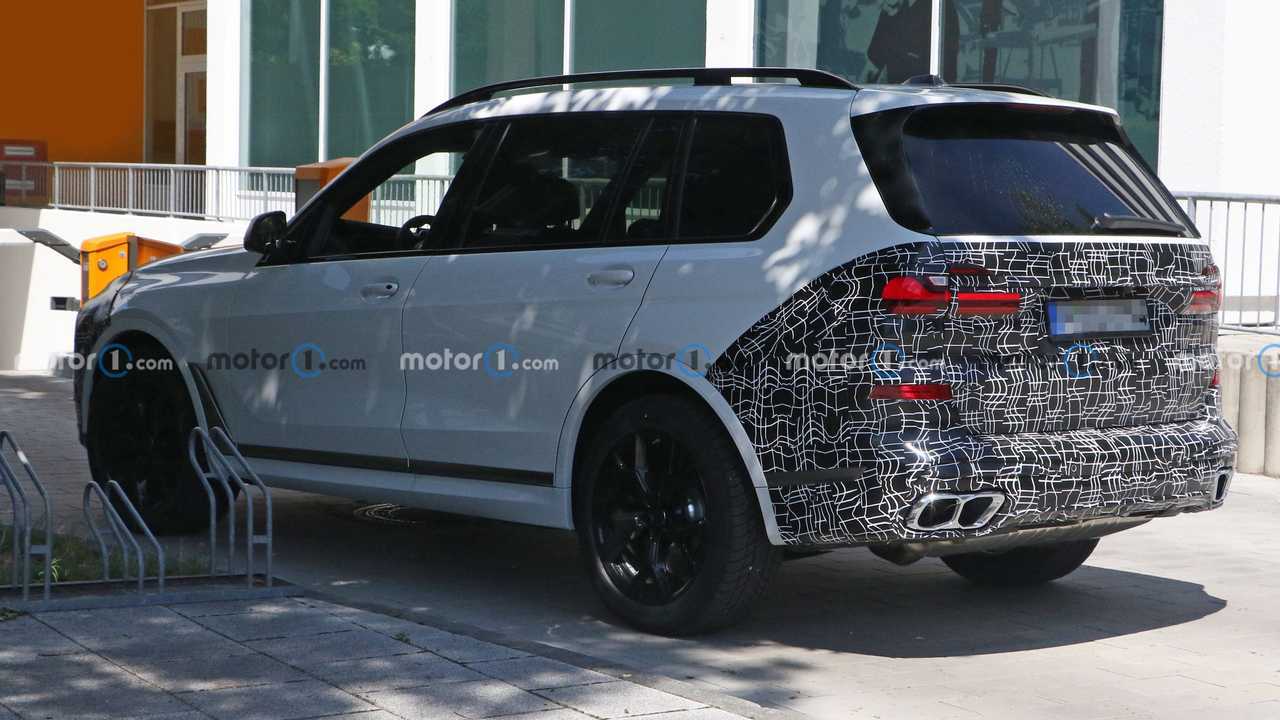 BMW X7 facelift 2023 fotos espía