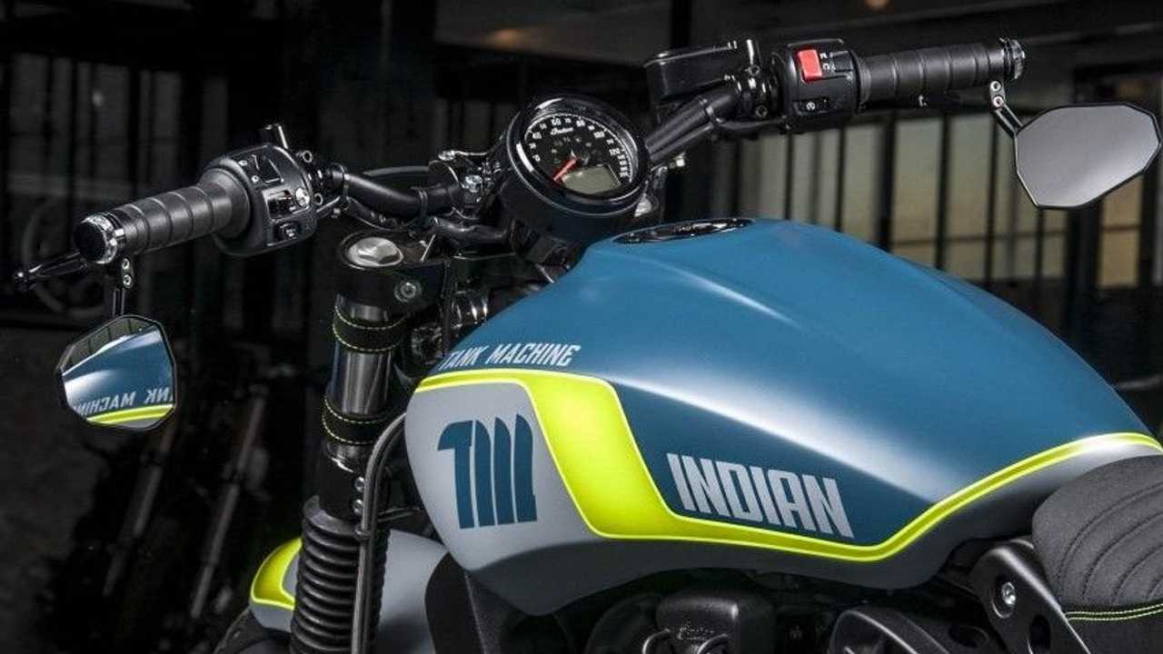 Indian Scout Sixty NEON Series - Navy/Yellow