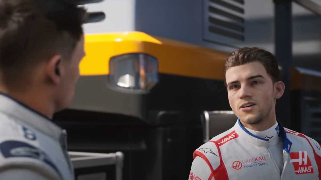 F1 2021 game scenes