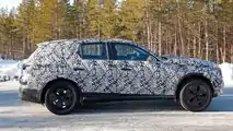 2022 Mercedes-Benz GLC neues Spionagebild (Seitenansicht)