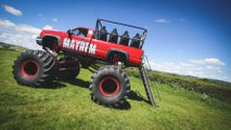 11-seat Chevy Silverado monster truck