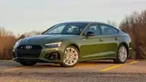 2020 Audi S5 Sportback front quarter