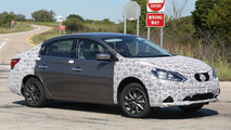 Nissan Sentra Facelift spy photo