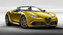 Alfa Romeo 6C spider rendering