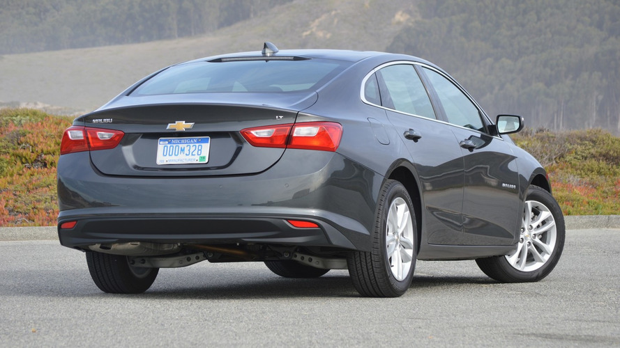 2016 Chevy Malibu test drive