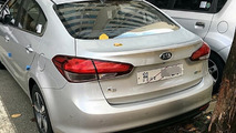 Kia K3 facelift spy photo