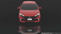 Mitsubishi Lancer rendering / Enoch Gonzales