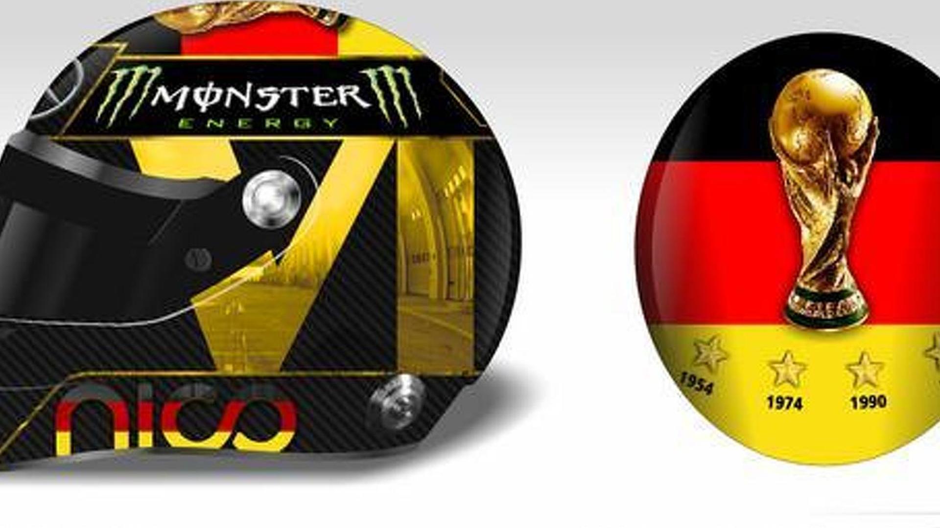 FIFA 'wants to ban' Rosberg's world cup helmet