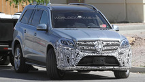 2015 Mercedes-Benz GL-Class facelift spy photo