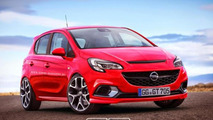 2015 Opel Corsa OPC five-door render