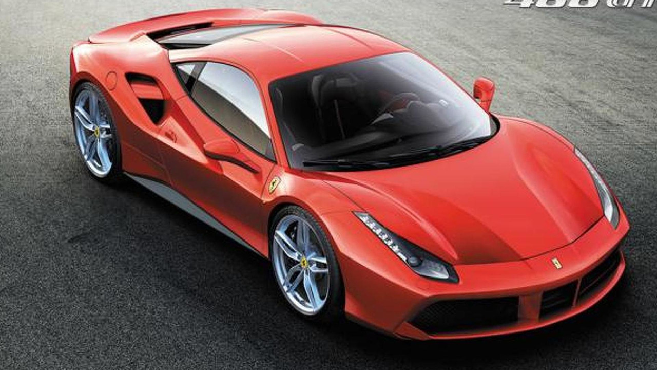Ferrari 488 GTB revealed with twin-turbo V8 engine