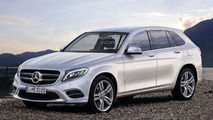 2016 Mercedes GLC rendering