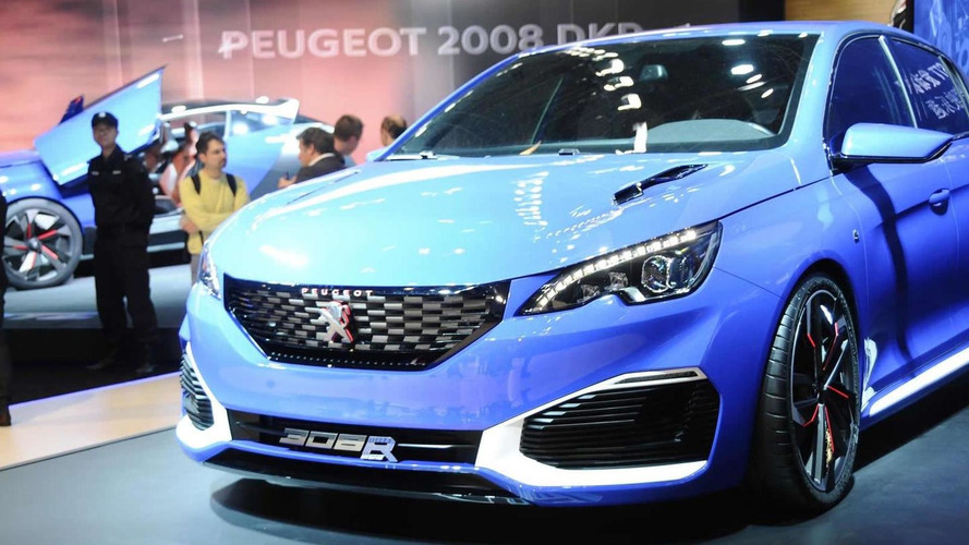 Peugeot 308 R Hybrid concept at Auto Shanghai 2015
