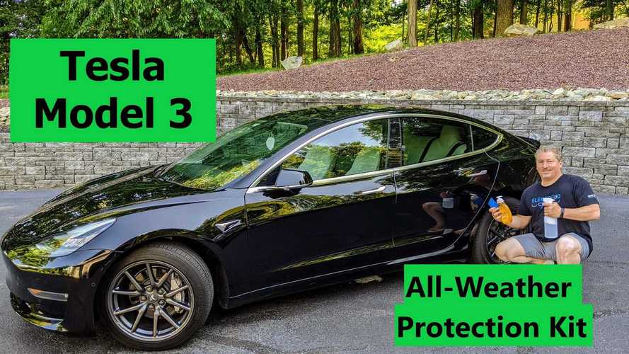 Watch Us Install Tesla's Model 3 All-Weather Protection Kit