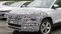 Makyajlı Skoda Karoq Casus Fotoğraflar