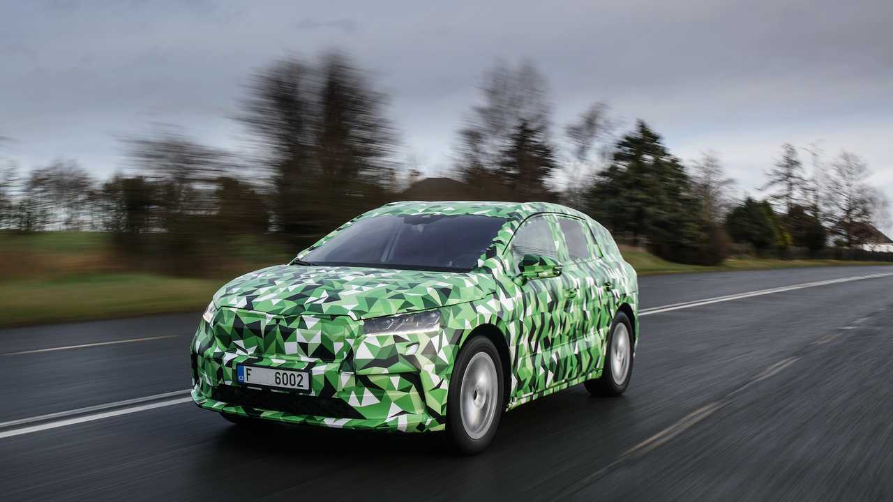 Teaser Skoda Enyaq