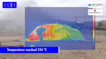 Bridgehill Creates Giant Fire Blanket That Cuts Battery Reignition In EV Blazes