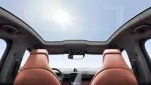 NIO EC6 Glas Panoramadach