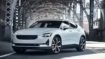 2021 Polestar 2 pilote avant trois-quarts
