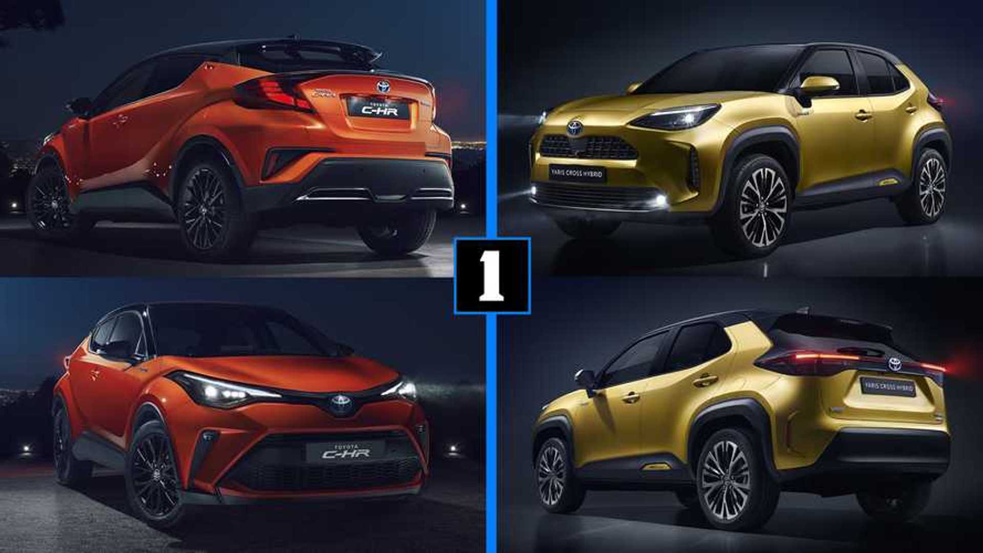 Nuevo Toyota Yaris Cross, ¿es mejor que el Toyota C-HR 2020?