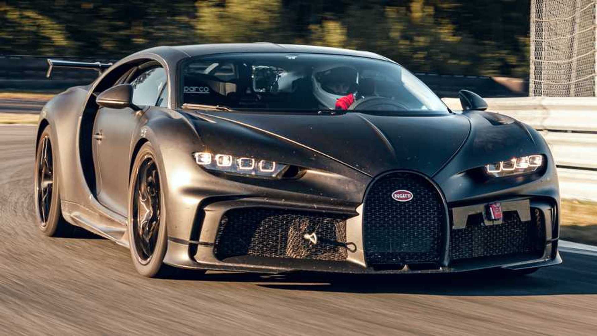 Bugatti Chiron Pur Sport Entert Die Rennstrecke Produziert 