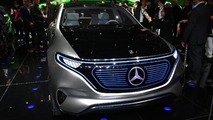 Mercedes Generation EQ concept live at 2016 Paris Motor Show