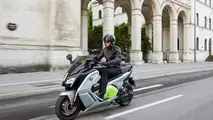 BMW C evolution e-scooter