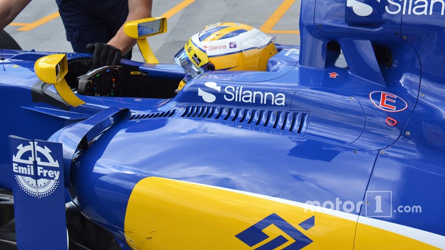 Marcus Ericsson, Sauber C35 cockpit louvres detail