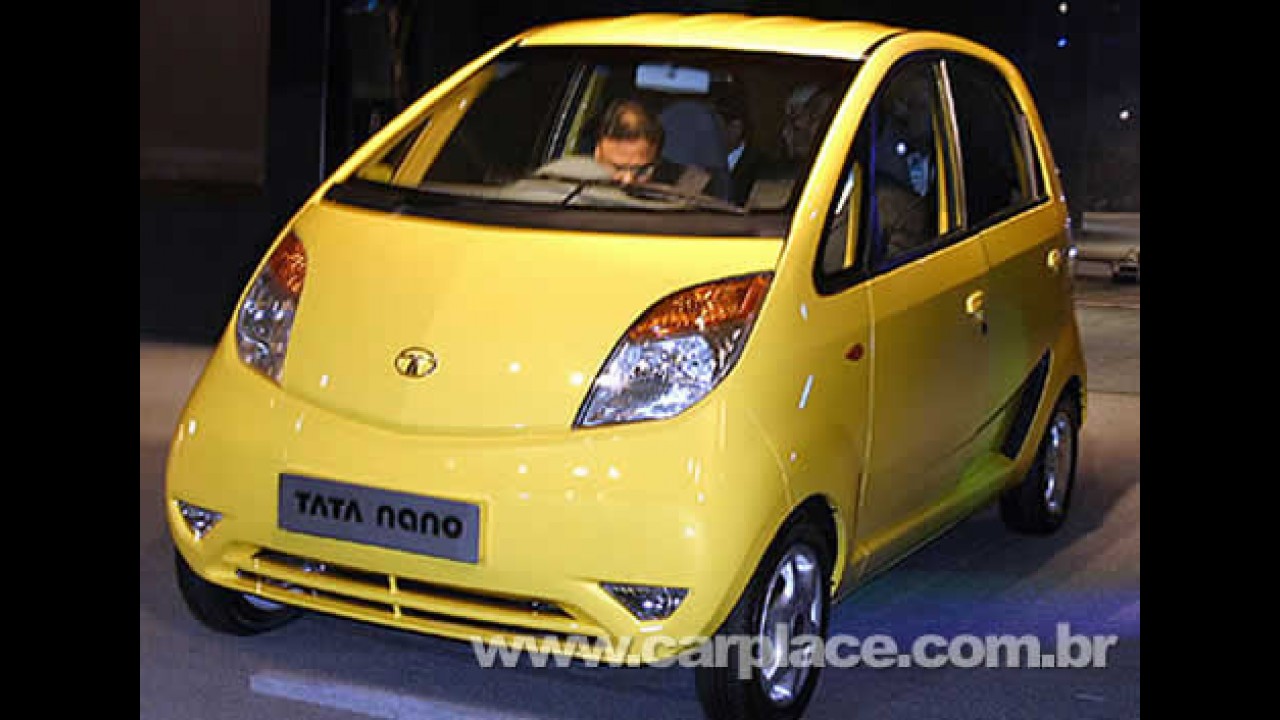 Tata Nano - Carro mais barato do mundo também será vendido na Europa